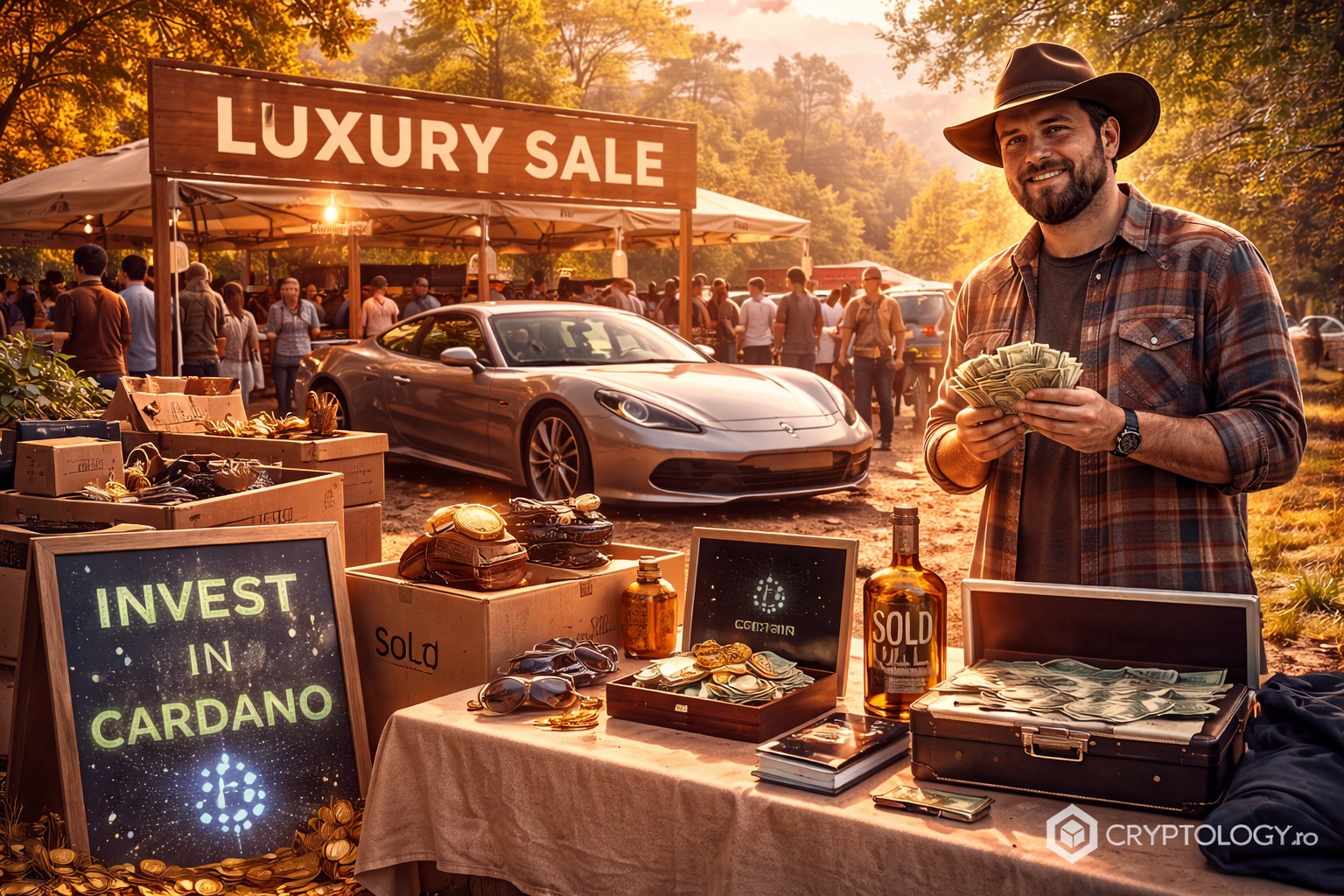 Hoskinson spune că renunță la lux și se dedică Cardano