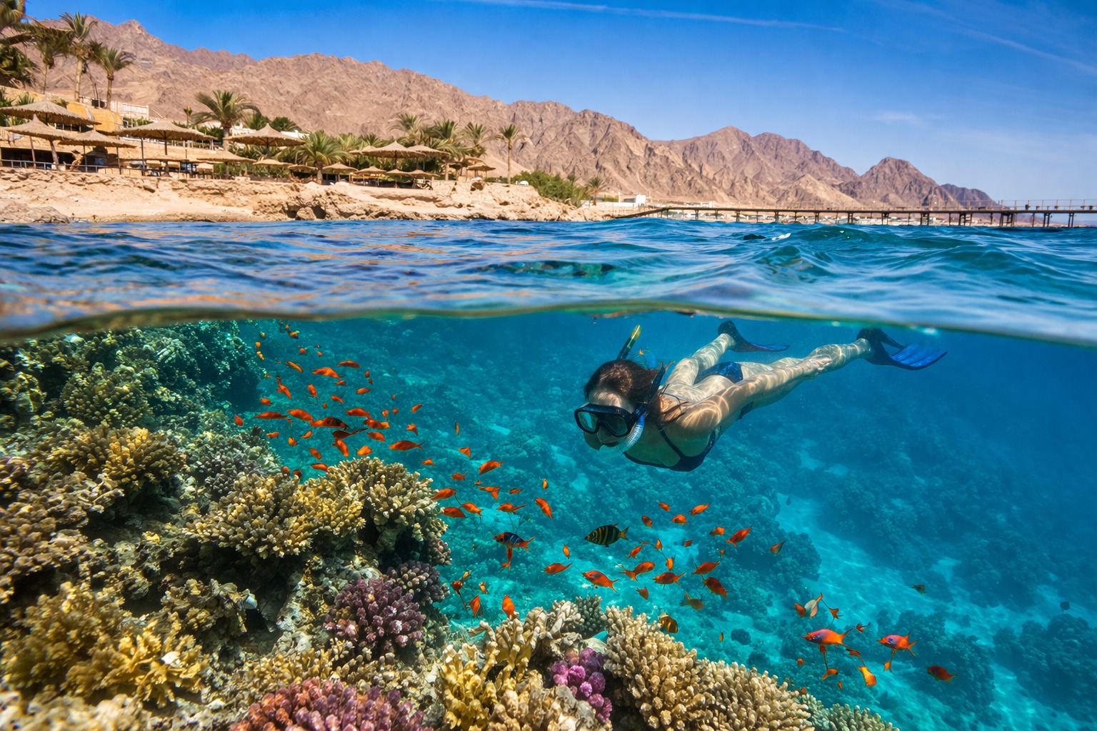 Ce recomandă Viva Holidays pentru snorkeling în Sharm el-Sheikh vs. Hurghada?